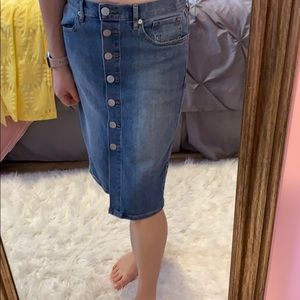 Denim skirt